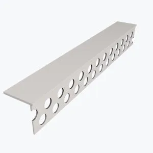 TEMPOLISTEL® B107 Eindprofiel voor 25 mm gipsplaat
