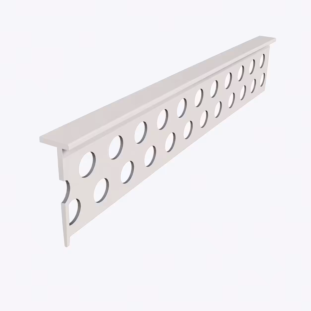 tempolistel_B118 TEMPOLISTEL® B118 Eindprofiel voor 6 mm gipsplaat - Afbeelding 1